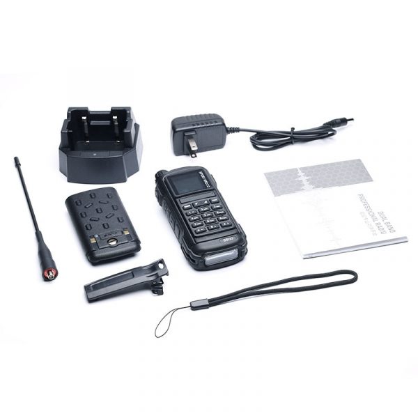 SenHaiX GP8800 U/VHF Dual Band PTT LED screen Bluetooth Waterproof Transceiver - Image 6