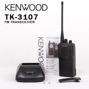 Classic Kenwood TK-3107 UHF Handheld Two Way Radio Kenwood TK3107 FM Transceiver