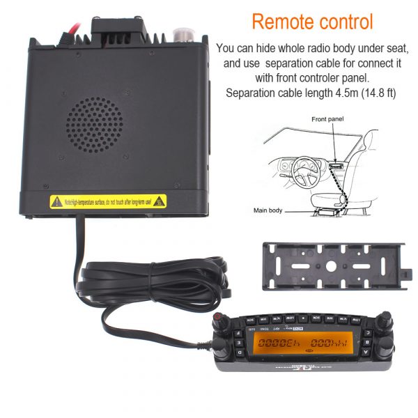 Upgrade version Professional TYT TH-9800 Plus 50W Car Mobile Radio Station - Image 3