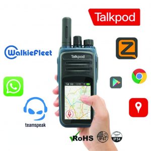 Talkpod N58 4G LTE Upgraded Wifi PTT Network Touch Screen Android 9.0 Unlocked Radio