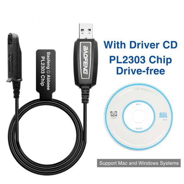 Upgrade Baofeng UV-9R Programming Cable for UV-XR GT-3WP UV-5S Chip Radios - Image 2