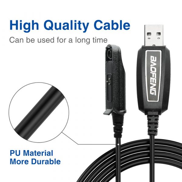 Upgrade Baofeng UV-9R Programming Cable for UV-XR GT-3WP UV-5S Chip Radios - Image 3