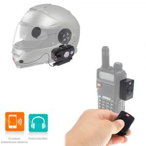 Walkie Talkie Hands-free HB880 Bluetooth Helmet PTT Motorcycle Headset