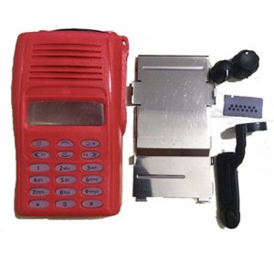 Replacement Repair Red Front Case for Motorola GP388 Portable Radio