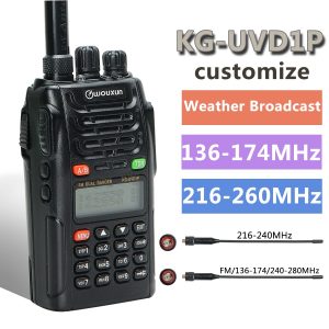 Upgrade Customized Wouxun KG-UVD1P 136-174/216-260MHz  Amateur Radios