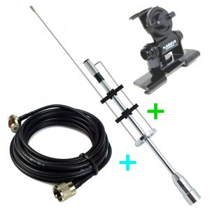CBC-435 UHF VHF Dual Band Walkie Talkie Antenna 