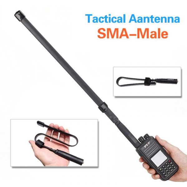 AR-152A updated Foldable CS Tactical Antenna for Handheld GPS Garmin Alpha 100 50 Astro 430 320 90