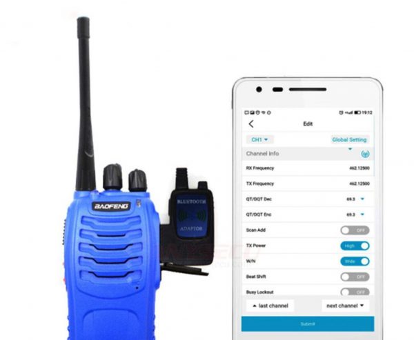 Baofeng 888s 777s 666s Bluetooth Programming Adaptor