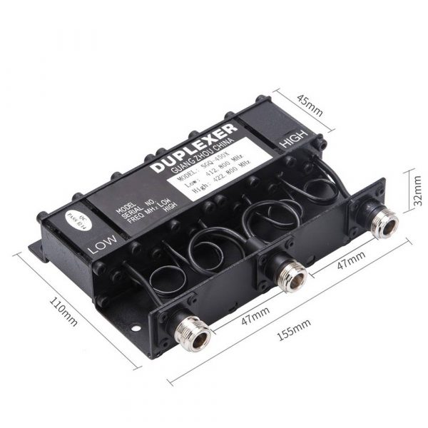 New SGQ-450X 10W UHF 6 Cavity Duplexer FREE tune radio repeater - Image 3