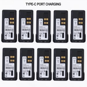 10 Units Replacement Battery TYPE-C for Motorola PMNN4409 PMNN4448 PMNN4493 for XIR P8668 GP328D 8608 8660 8668i Radios