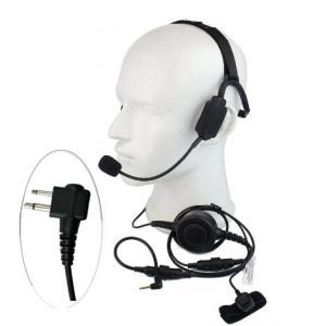 Tactical Headset Boom Microphone For Motorola 2 Way Radio CP040 CP140 CP200 DP1400 GP300 FT-65R Military Bone Conduction Headphone