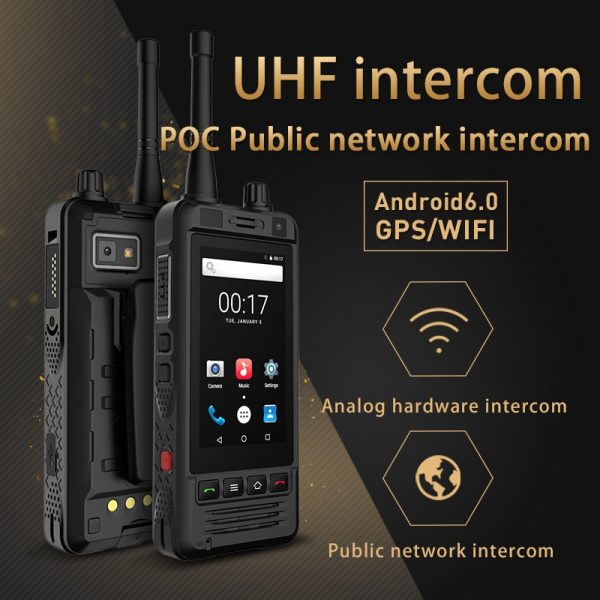 3G REALPTT ZELLO Internet W5 Phone PTT Radio POC Transceiver