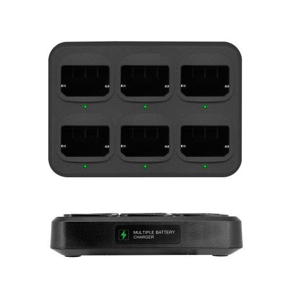 Muliple Battery Charger Rapid Six units Charger for Motorola Radios SL1M SL2M 6-Way Multi ports Charger