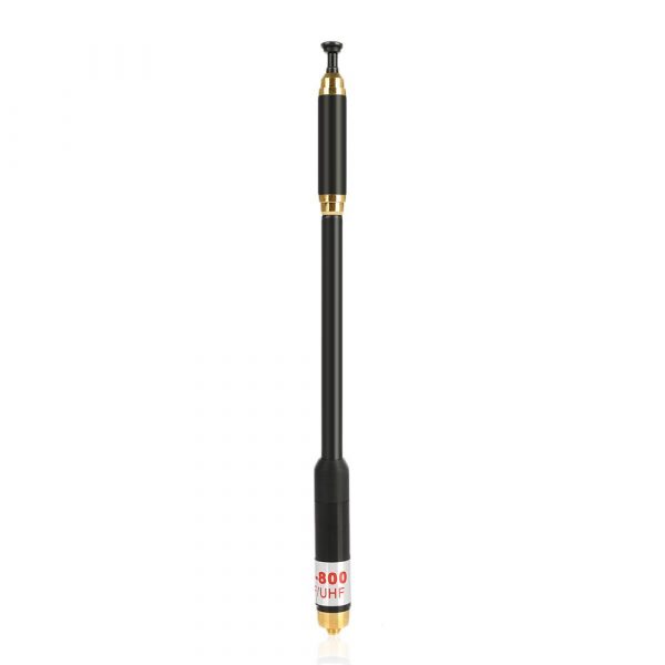 for Kenwood TYT HYT ICOM YAESU Walkie Talkie BNC Telescopic Dual Band Antennna - Image 4