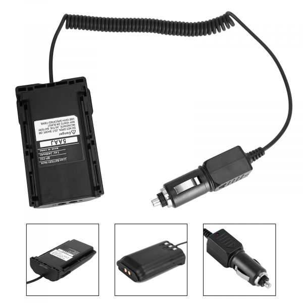 2pcs For ICOM F4160 F4161 F4011 F43GT Vehicle Charger Battery Eliminator