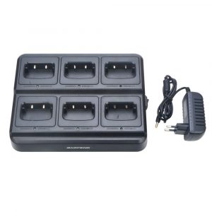 Baofeng Six Way Charger 888S 888H BF-88E BF-777S BF-666S Walkie Talkie 6-Pocket Multi Charger