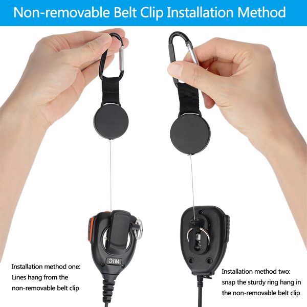 Baofeng Retractable Chain for Baofeng UV5R UV-82 UV-9R Plus Pro Walkie Talkie
