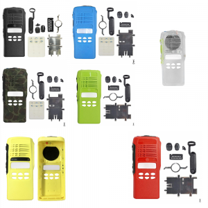 7 Colors Refurbish Motorola HT1250 GP338 Repair Kits Front Case Housing with limited keypad