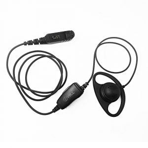D Shape PTT Mic Earhook Earpiece for Motorola XPR3300 XPR3500 XPR3500e DEP500e DP2400 DP2600 Portable Radio Headset