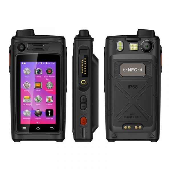 IP68 Waterproof 4G LTE Radio Mobile Phone POC Zello with Night Vision Infrared LED - Image 2