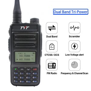 TYT UV88 Dual Band Walkie Talkie TYT TH-UV88 Tri-Power 200CH Scrambler Portable Two way radio