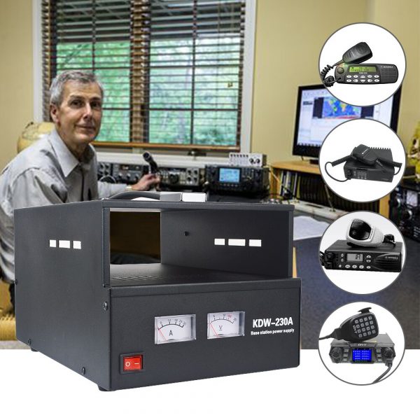 Mobile Radio Base Station KDW-230A Power Supply for Motorola GM300 GM338 MCX760 XiR M8268 XiR m8220 - Image 2