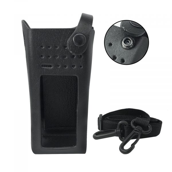 PMLN5840 Leather Carry Case for Motorola XPR7500 XPR7550 XPR7580 DGP8050 DGP8550