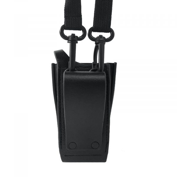 For Motorola XPR3500 XPR3500e DEP550 Portable Radio Holder Leather Case - Image 2