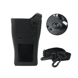 For Motorola XPR3500 XPR3500e DEP550 Portable Radio Holder Leather Case