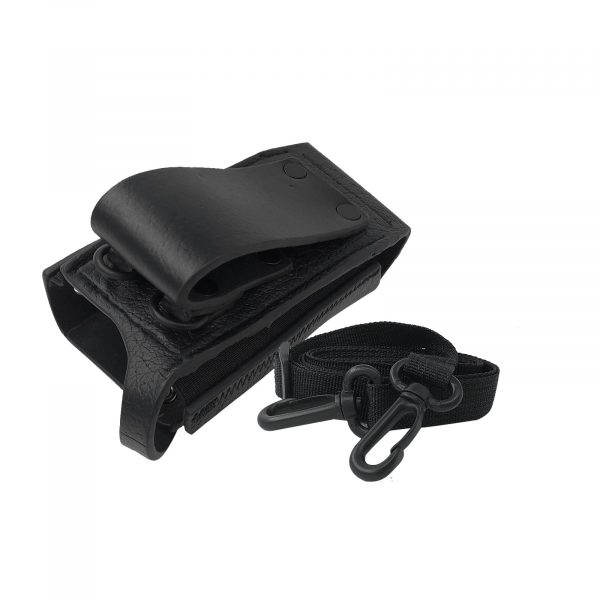 For Motorola XPR3500 XPR3500e DEP550 Portable Radio Holder Leather Case - Image 5