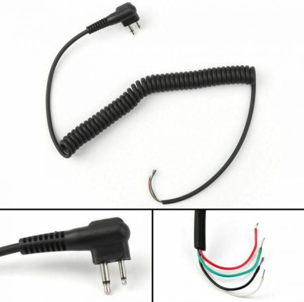 Speaker Microphone Cable For Motorola Motorola GP88 CP185 CP100D CP200 CP200D CLS1410