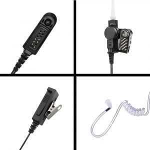 for Motorola GP340 GP360 HT750 HT1250 HT1550 PRO5550 PRO5450 Two Way Radio Headset