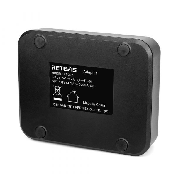 Retevis RTC22 Six-Way Charger for Retevis Two way Radio - Image 4