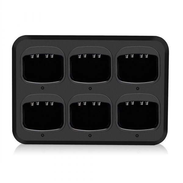 Six ways Rapid Charger Multi units Desktop Charger for Motorola GP328 GP338 GP340 GP360 GP320 HT1250 MTX8250 PRO5150 - Image 2