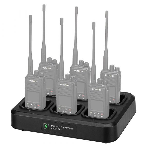 TYT Six-way Rapid Multi Charger for TYT MD-380 MD 380 MD380 RETEVIS RT3 RT3S DMR Radio Charger - Image 2