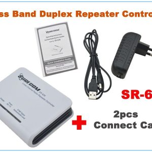 SR-628 Surecom SR628 Radio Cross Band Repeater Controller with 2pcs Radio Connect Cables (Cable for options)