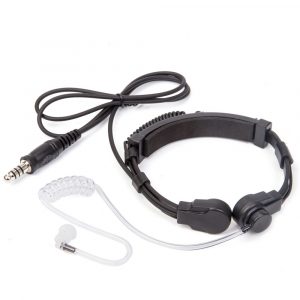 HYT PD680 Tactical Mic Headset Throat For Hytera PD680 U94 PTT 7.1mm