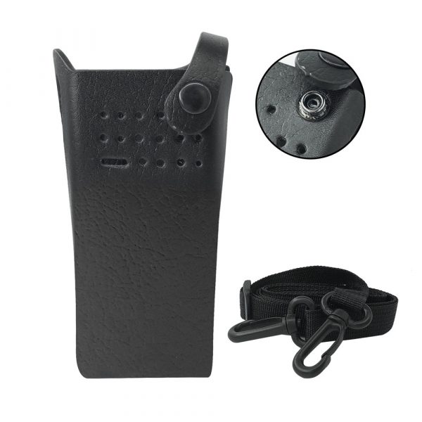 Leather Carry Case for Motorola XPR7000 XPR7350 XPR7350e DGP8050 DP4400 DP4401 - Image 2