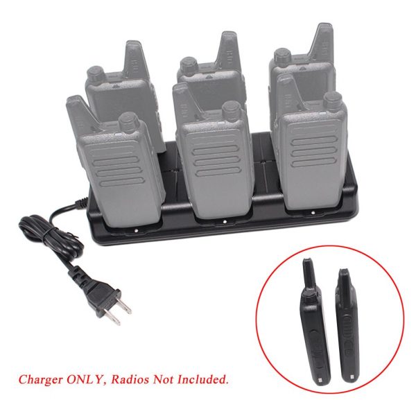 WLN KD-C1 6 In 1 Charger Walkie Talkie Unit Charging KD-C1 Plus Six Way Charger for WLN KD-C1Plus KD-C2 - Image 3