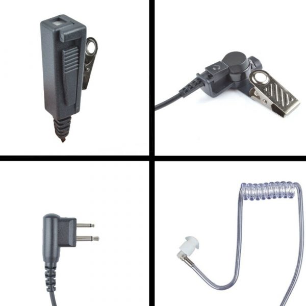 Walkie Talkie 2-wire Surveillance Earpiece Headset For Motorola CP200 CP200D PR400 GP300 CP110 CLS1110 CLS1410 CLS1413 A8 RDM2070D Radio - Image 3