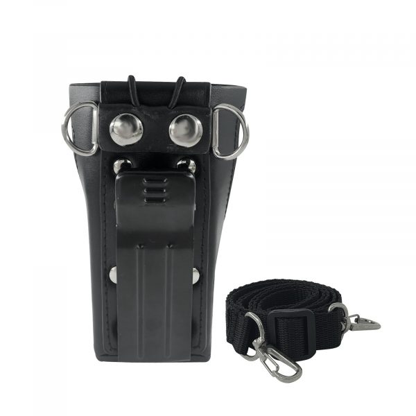 Holder Holster for Motorola CP200 EP450 CP040 GP3188 Leather Case Fixed Belt Loop  - Image 2