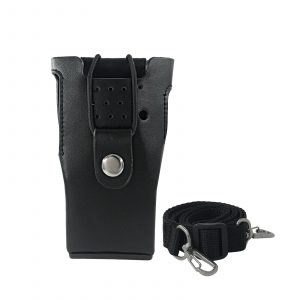 Holder Holster for Motorola CP200 EP450 CP040 GP3188 Leather Case Fixed Belt Loop 