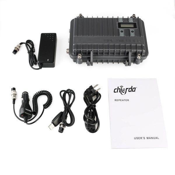 Customizable Upgraded 10W Mini Repeater CD-V8 Chierda V8 UHF VHF Full Duplex Walkie Talkie - Image 5