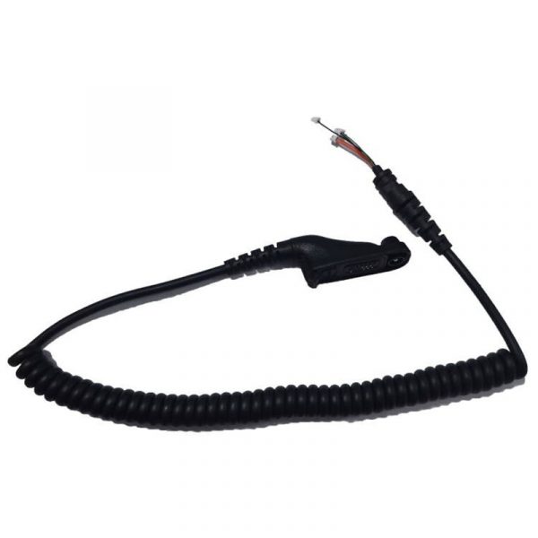 Replacement Speaker Microphone Cable for Motorola XiR P8268 XiR P8200 XiR P8208 XiR P8260 Two Way Radio