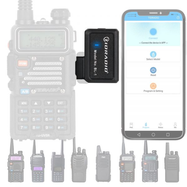 Walkie Talkie Wireless Programmer Phone APP Programming