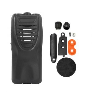 Walkie Talkies Kenwood Replacement Front Housing Case Cover Kit for TK2300 TK3300 TK2307 TK3307 Two Way Radio