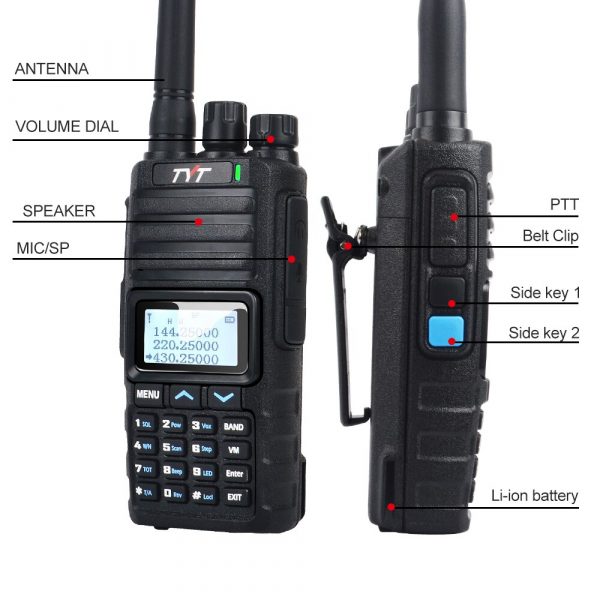 TYT TH-350 Portable Transceiver VHF UHF Tri band TYT TH350 Walkie Talkie - Image 6