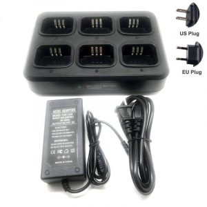 Multi ports Charger Double Rows 6-Way Rapid Charger for Motorola CP200 EP450 CP040 CP140 CP180 DP1400 GP3688 PR400