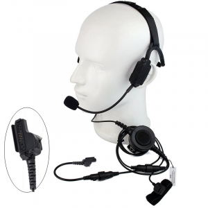 Headset Boom Microphone Motorola HT1000 XTS1500 XTS2500 Military Bone Conduction Tactical Headphone