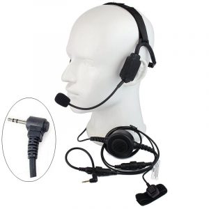 Motorola T5428 T6200 T6210 Headphone Military Bone Conduction Tactical Headset Boom Microphone